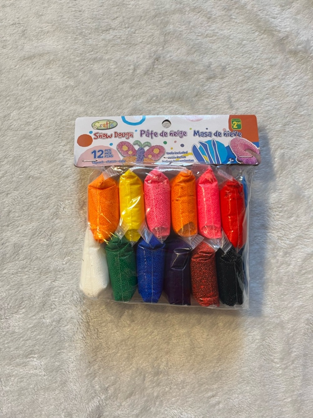 FREE TO ANY BUNDLE OVER $10 Snow Dough Clay